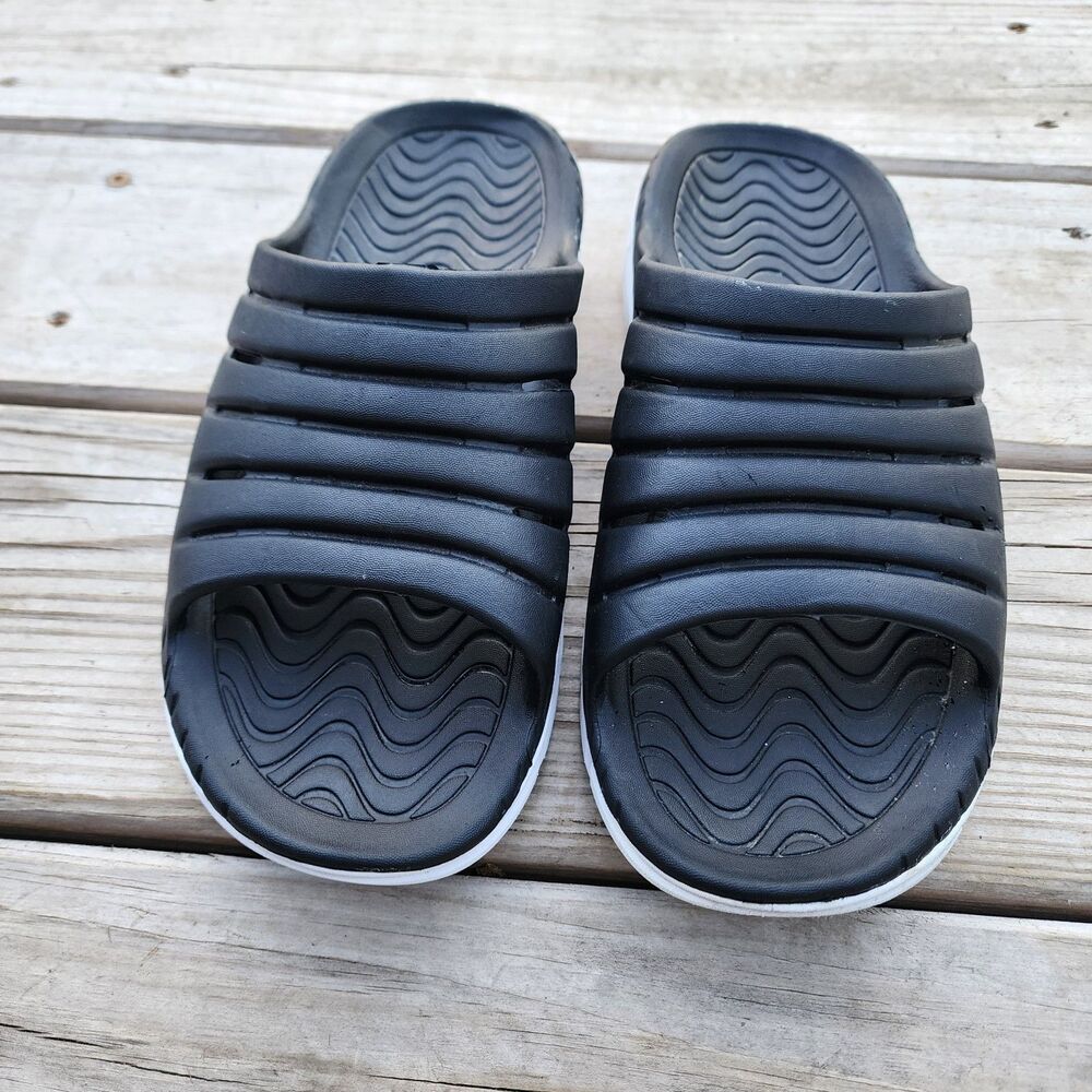 Avia Women’s Hightail Athletic Recovery Slide Black Size 9